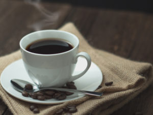 ”炒りたて挽きたて”のコーヒーをお楽しみください。